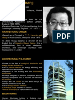 Kenneth Yeang: Pioneer of ecological architecture