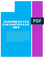 Análisis de parámetros de aire: métodos de laboratorio y control de calidad