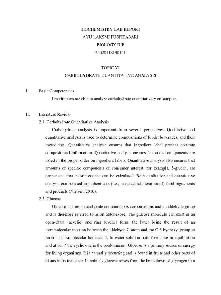 Chem lab report sample image