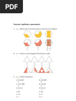 Matematicas Resueltos (Soluciones) Fracciones 1º ESO
