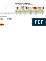 Jadwal Rotasi Ambulance Desember