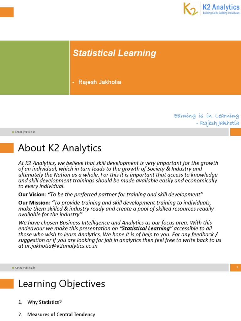 Python for Statistical Analysis | PDF | Coefficient Of Variation ...