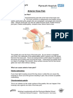 Anterior Knee Pain PDF