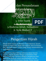 Hijrah Dan Persaudaraan Dalam Islam