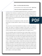 Ensayo Sobre La Empresa ZAPOS y Su Cultura Organizacional