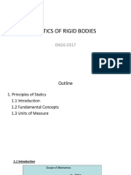 Statics of Rigidbodies