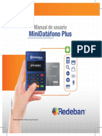 Minidatafono Redeban