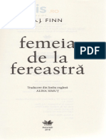 Femeia de La Fereastra - A.J. Finn PDF