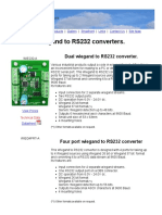 Wiegand To RS232 Converters