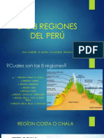 Las 8 Regiones Del Perú