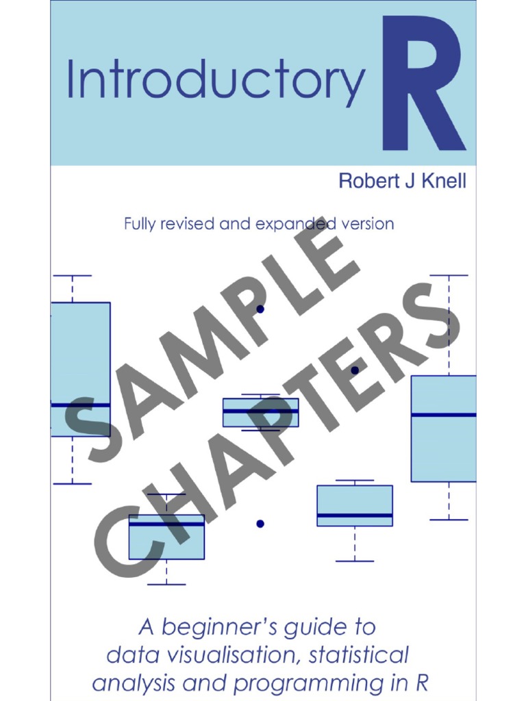 Introductory R Example Chapters PDF | PDF