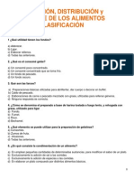 Test Conservación, Distribución y Transporte