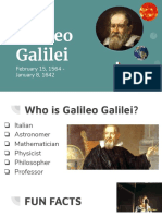Making Waves Galileo Galilei Presentation