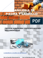 Albañilería de piedra y ladrillo: tipos, clasificación y unidades