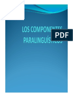 Los Componentes Paralinguísticos PDF