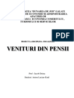 Venituri Din Pensii