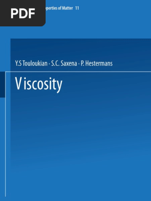 Viscosity PDF | PDF | Argon | Nitric Oxide