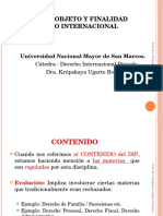 y 4. Lección 3 y 4 - Contenido, Objeto y Finalidad - Naturaleza Jr. Kub