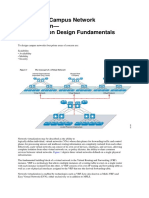 Campus Network Design