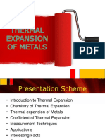 Thermal Expansio of Metals