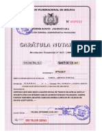 1. Caratula Notarial Del Testimonio de Constitucion