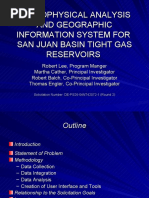 Petrophysical Analysis & GIS - Presentation