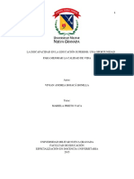 Inf BojacaBonillaVA DiscapacidadEducacionSuperior 2015