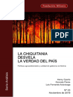 Incendios forestales y gobernabilidad