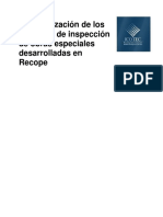 Sistematización Procesos Inspección Obras Especiales Desarrolladas RECOPE PDF