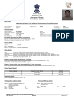 Government Employee Housing Form