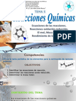 Química General: Ecuaciones de Reacciones