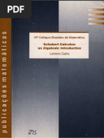 Gatto, Letterio - Schubert Calculus An Algebraic Introduction - IMPA (2005)