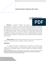 A Funcao Jurisdicional Dos Tribunais de Contas