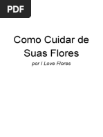 Como Cuidar de Suas Flores