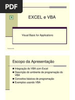 Download VBA - Pequeno Tutorial by Alex Barreto SN43793992 doc pdf