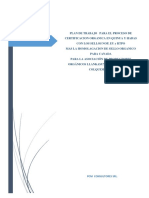 Plan de Trabajo Organico Colquemarca