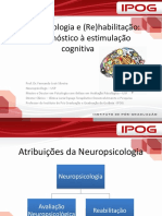 Neuropsicologia e (Re) Habilitação - Do Diagnóstico À Estimulação Cognitiva.