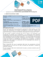 Fundamentos investigación UNAD