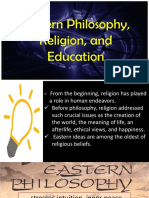 Eastern Thought Development