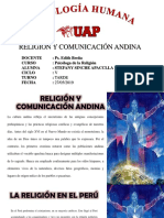 Religion y Comunicacion Andina