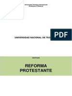 Reforma Protestante: Causas y Doctrina de Lutero