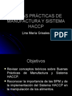 Buenas Prácticas de Manufactura y Sistema Haccp