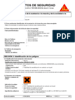 Ficha de datos de seguridad Sikatop 80