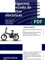Investigacion de Mercado de Bicicletas Electricas