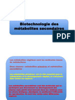 COURS Metabolites Secondaires