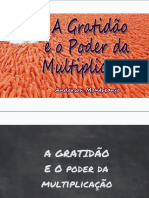 A Gratidão e o Poder Da Multiplicação PDF