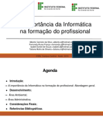 A Importância Da Informática para A Formação Do Profissional (Gestão Ambiental 2019.2) - 2