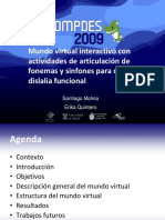 P13-Mundo Virtual Interactivo Con Actividades de Articulacion de Fonemas y Sinfones para Ninos Con Dislalia Funcional