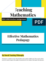 Teaching Mathematics Presentation 3