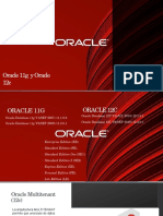 Oracle 12c vs oracle 11g y versiones anteriores